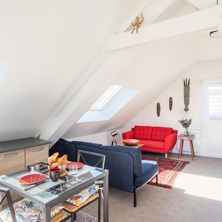 Teranga - Studio Avec Grande Terrasse Dans Rennes Bagian luar foto