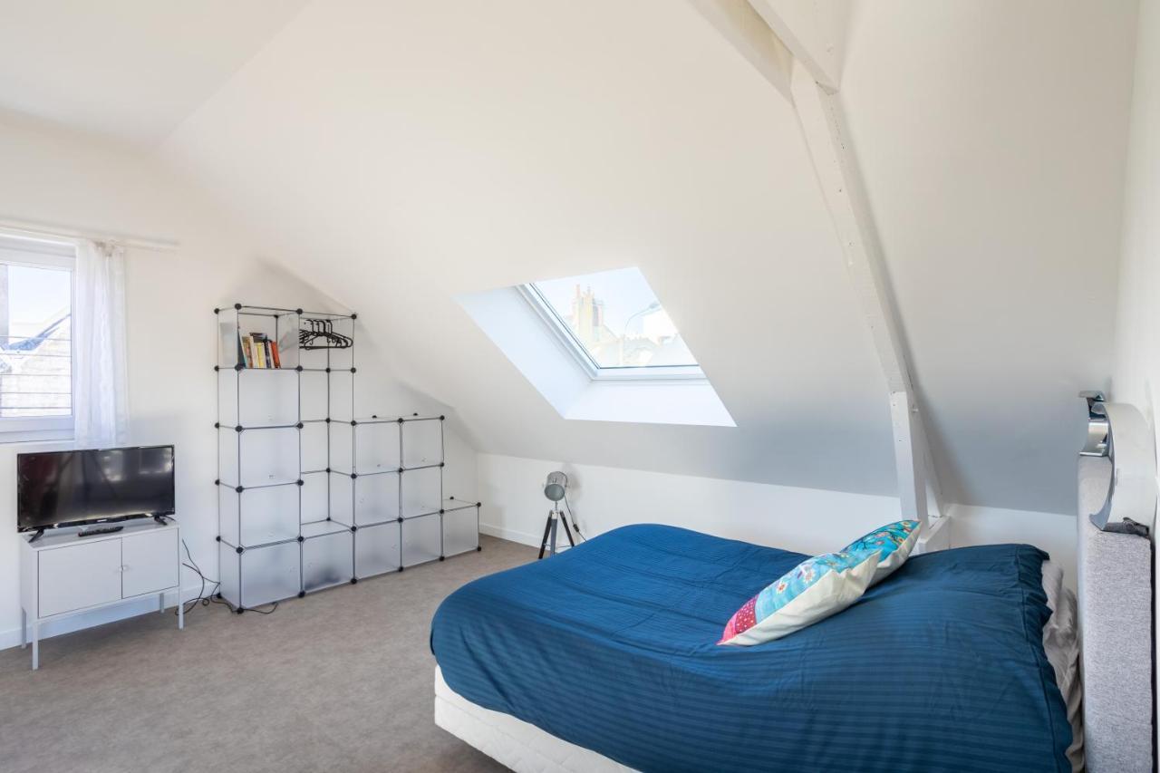 Teranga - Studio Avec Grande Terrasse Dans Rennes Bagian luar foto