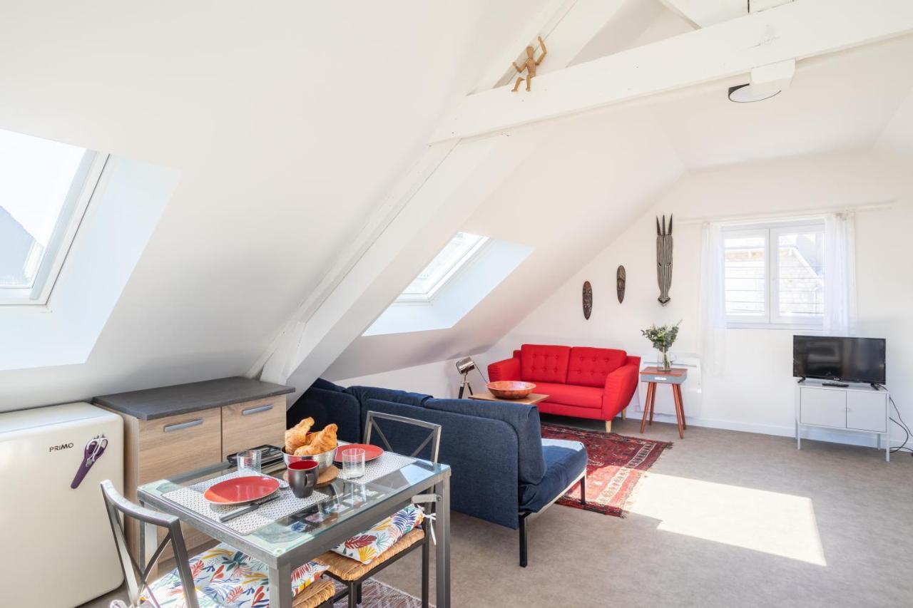 Teranga - Studio Avec Grande Terrasse Dans Rennes Bagian luar foto