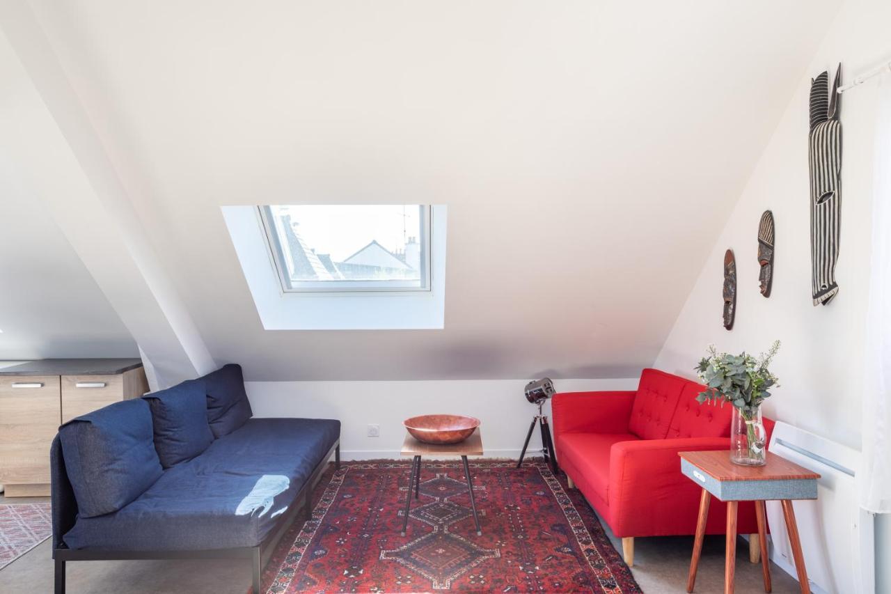 Teranga - Studio Avec Grande Terrasse Dans Rennes Bagian luar foto