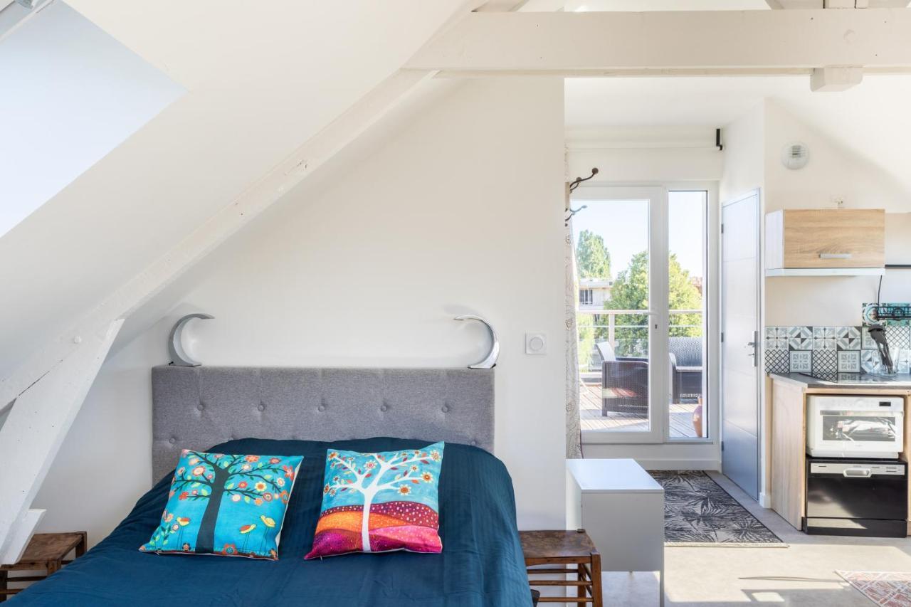 Teranga - Studio Avec Grande Terrasse Dans Rennes Bagian luar foto